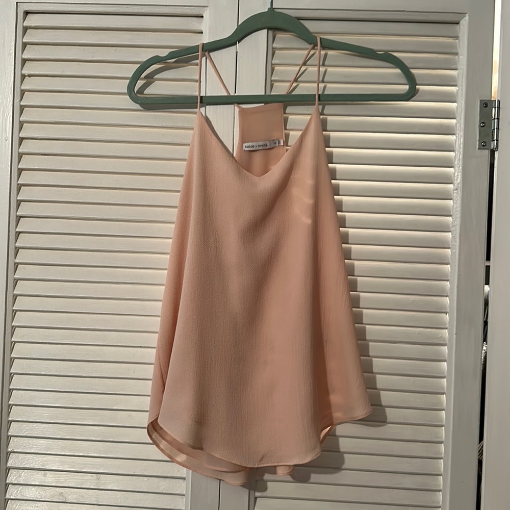 Light Pink Flowy Tank